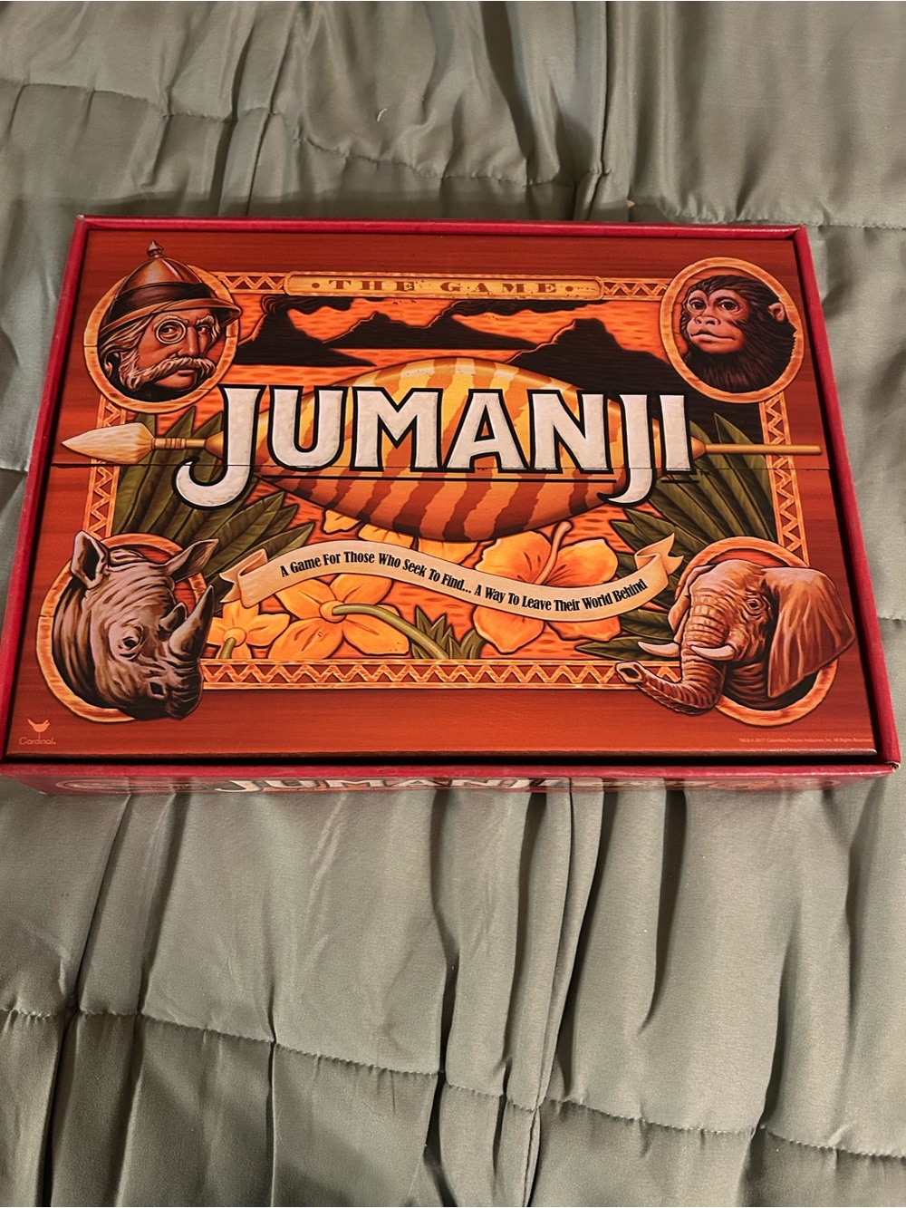 Jumanji Board Game - Red Edition by Cardinal, 2017